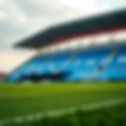 Historic stadium of Stockport County FC