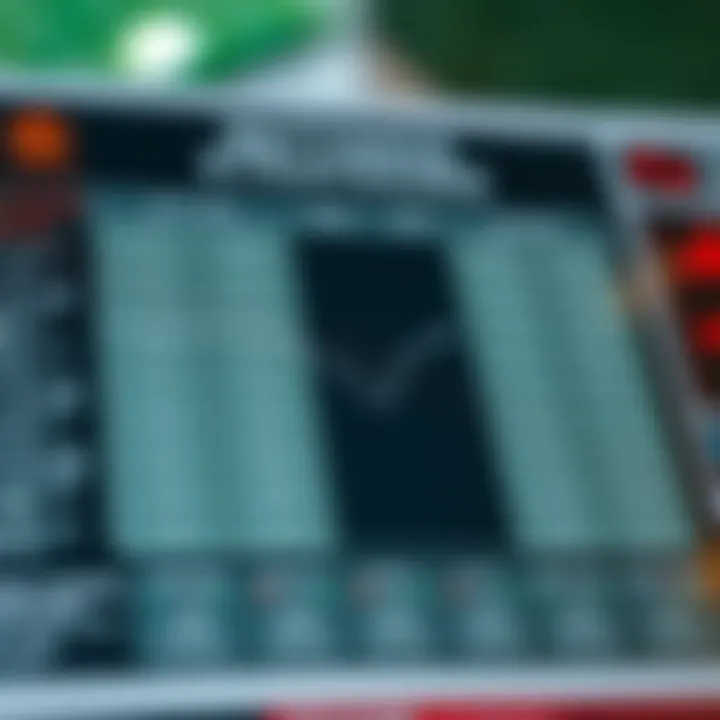 A strategic betting chart representing successful strategies