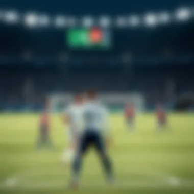 A tactical overview of both teams on the field.