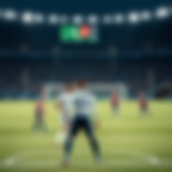 A tactical overview of both teams on the field.