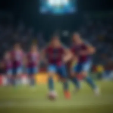 Tigres UANL players showcasing their tactical prowess on the field