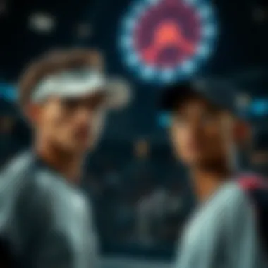 Top players competing in the tournament