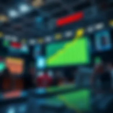 Market Growth in Sports Betting Conceptual representation of market growth