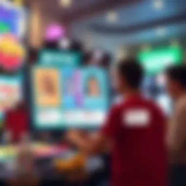 Diagram illustrating user experience in online gambling