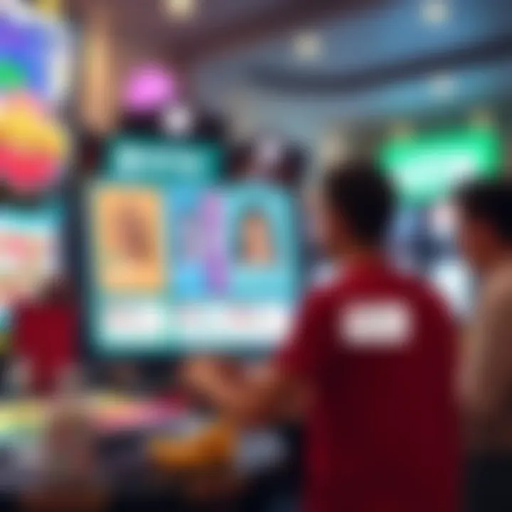 Diagram illustrating user experience in online gambling